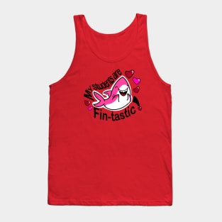 My Students Are Fin-Tastic Shark Valentine Tank Top